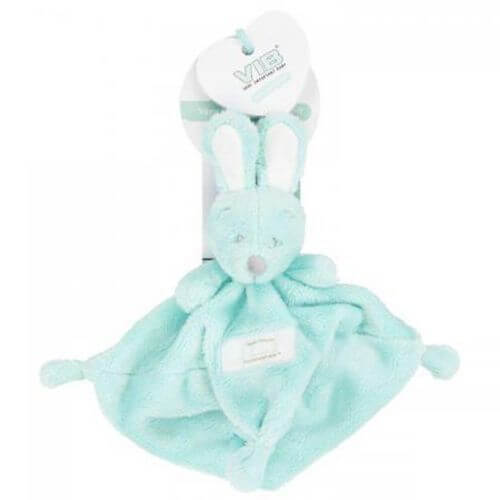 Plüsch Rabbit Doudoutuch Mint