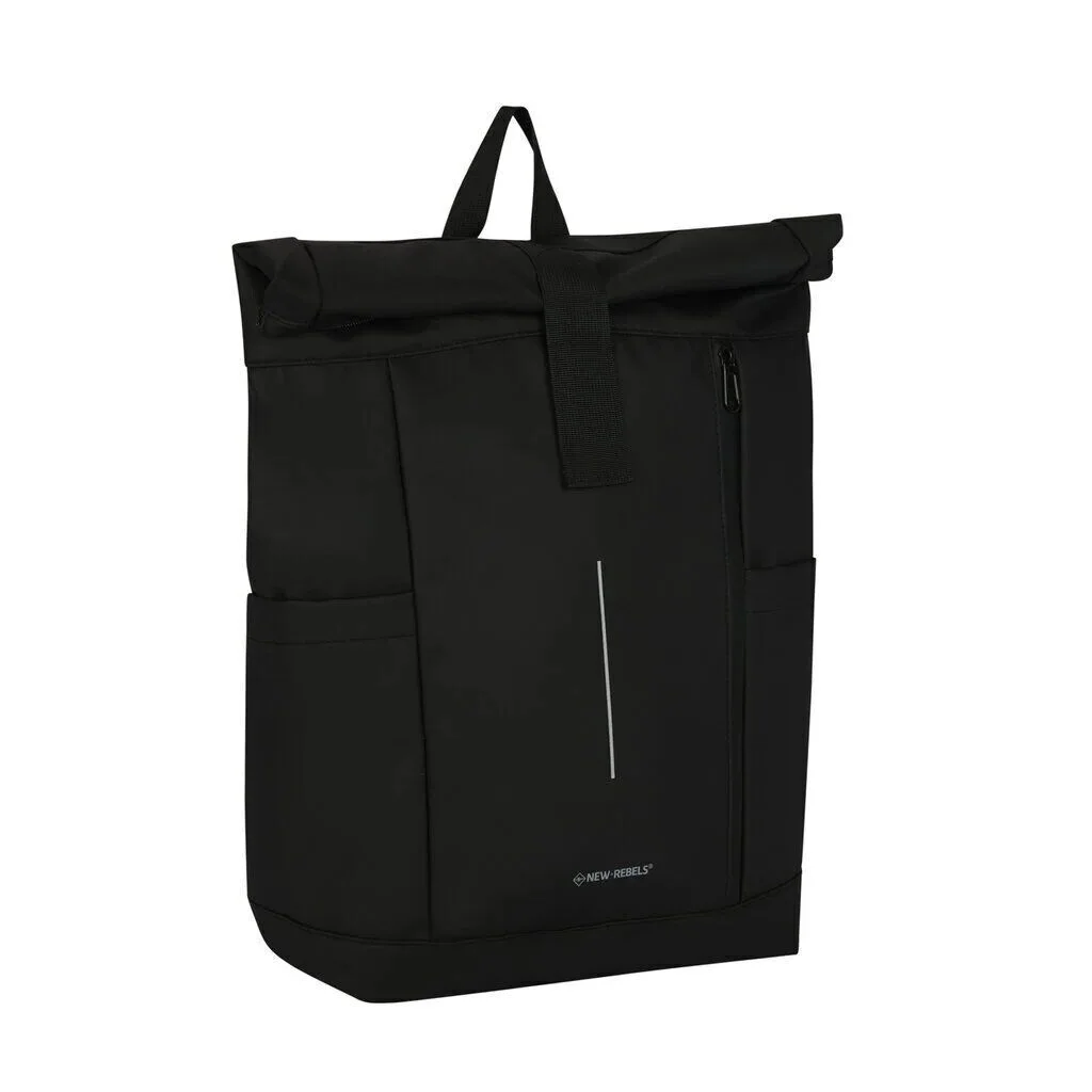 new-rebels-new-rebels-taunton-arcadia-schwarz-18l Taunton - Arcadia Rolltop Rucksack 18L schwarz