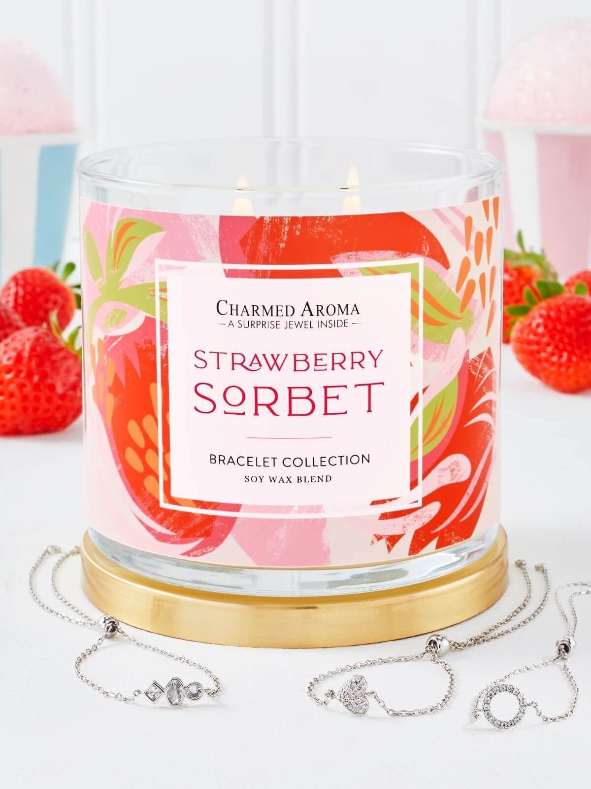 Strawberry Sorbet (Armband)