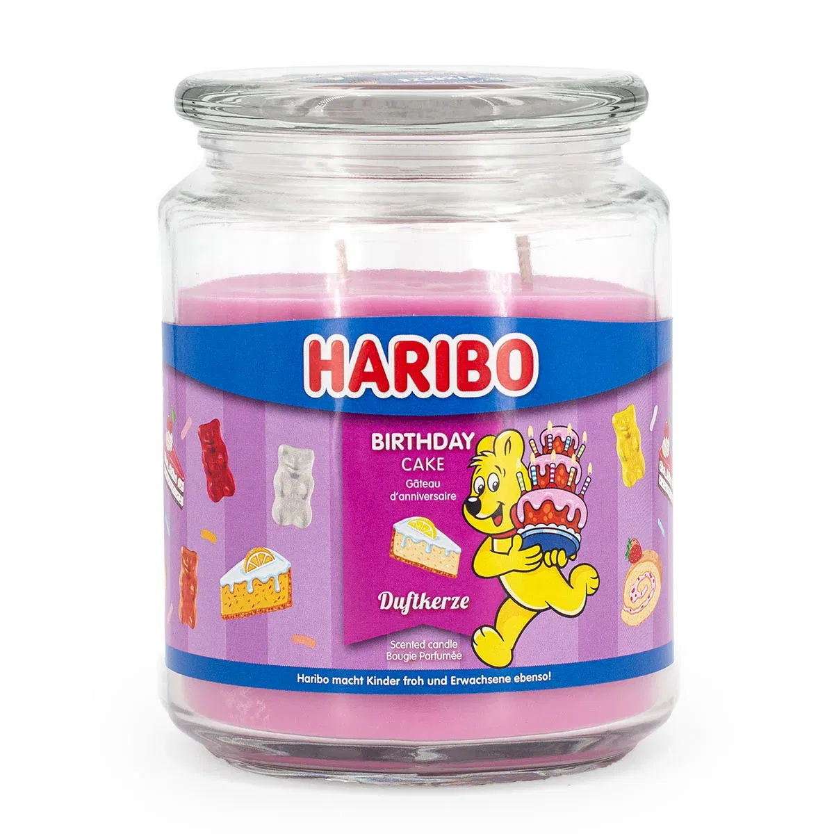 Birthday Cake 510g Haribo™ Duftkerze