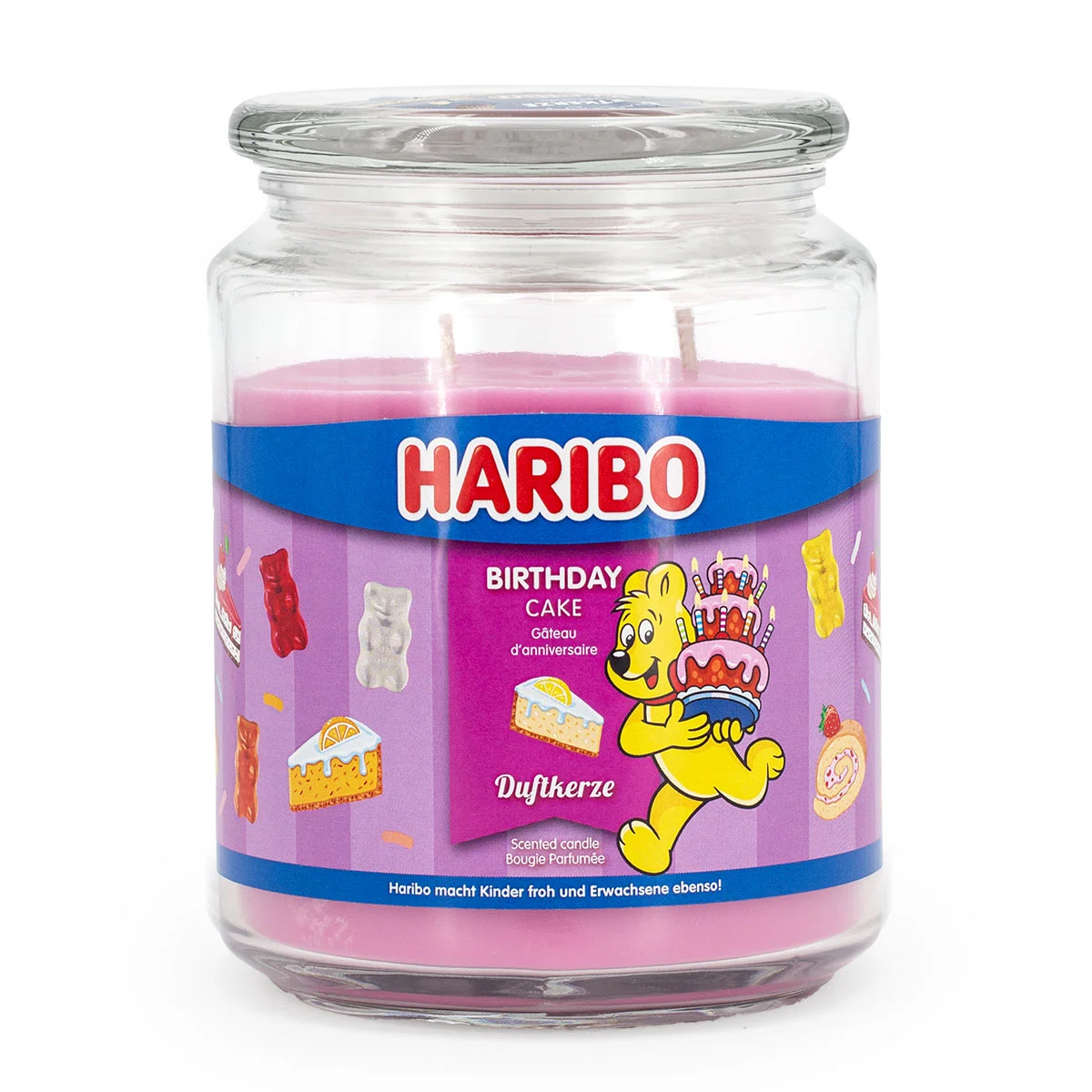 Birthday Cake 510g Haribo™ Duftkerze Birthday Cake 510g Haribo™ Duftkerze