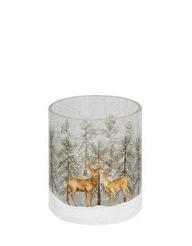 126378_g Windlicht Akron Hirsche 13cm