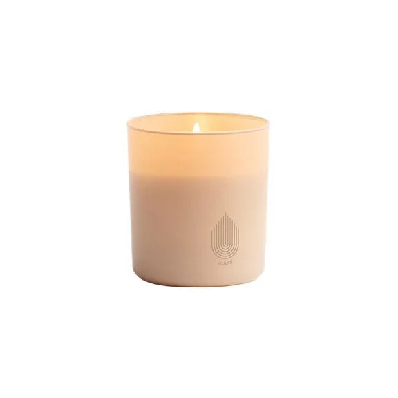 UYUNI-SS24-Glass-Candles-L-beige_r2 Uyuni LED Glas Stumpenkerze 9,2 x 10,2cm beige