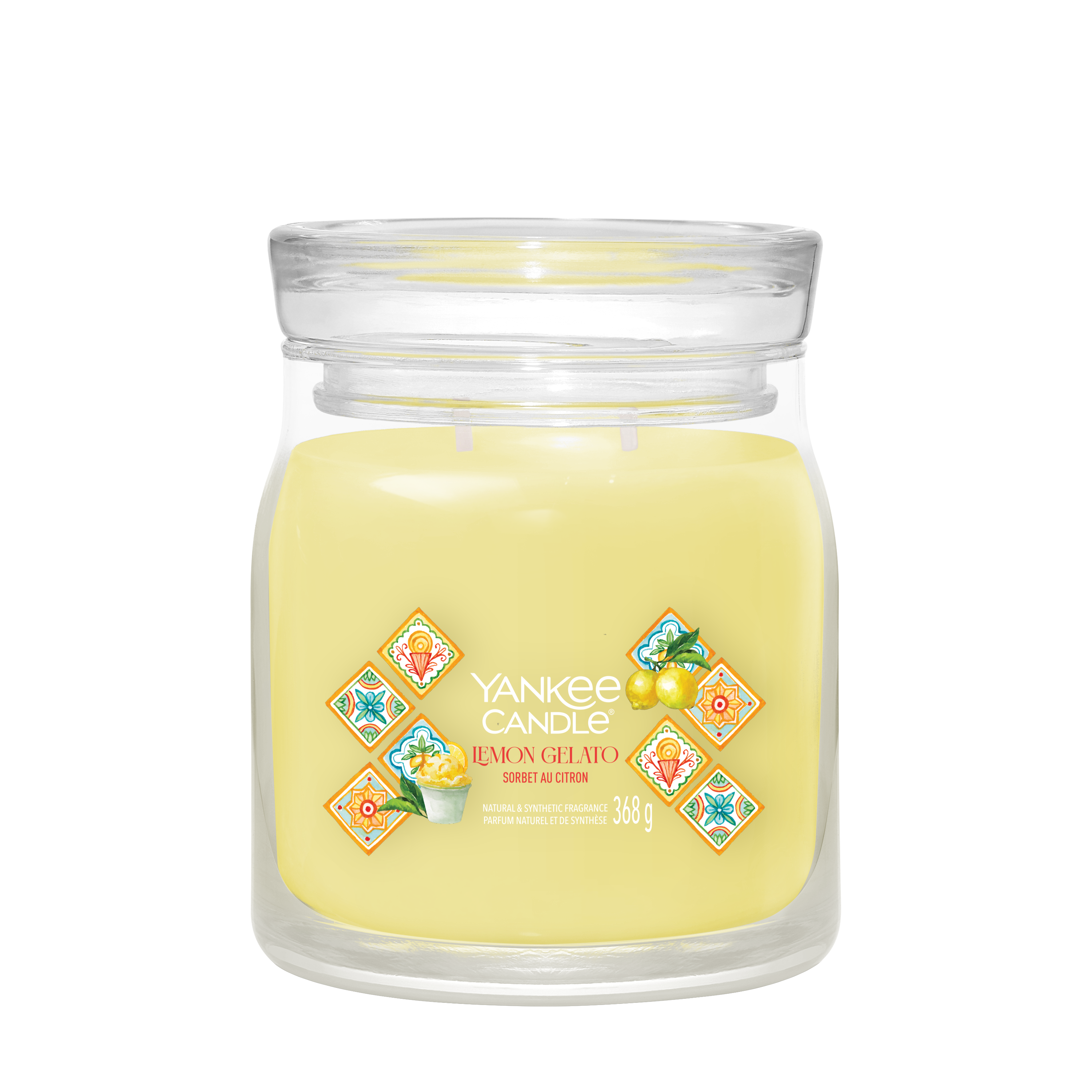 Lemon Gelato Signature Medium Jar 368g 2-Docht Lemon Gelato Signature Medium Jar 368g 2-Docht