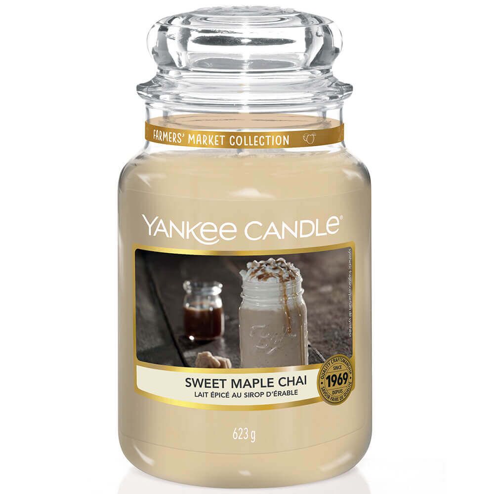 3450-YC-Q319_Large-Jar_Sweet-Maple-Chai Sweet Maple Chai 623g von Yankee Candle