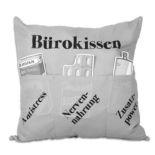 Bürokissen mit 3 Einstecktaschen
