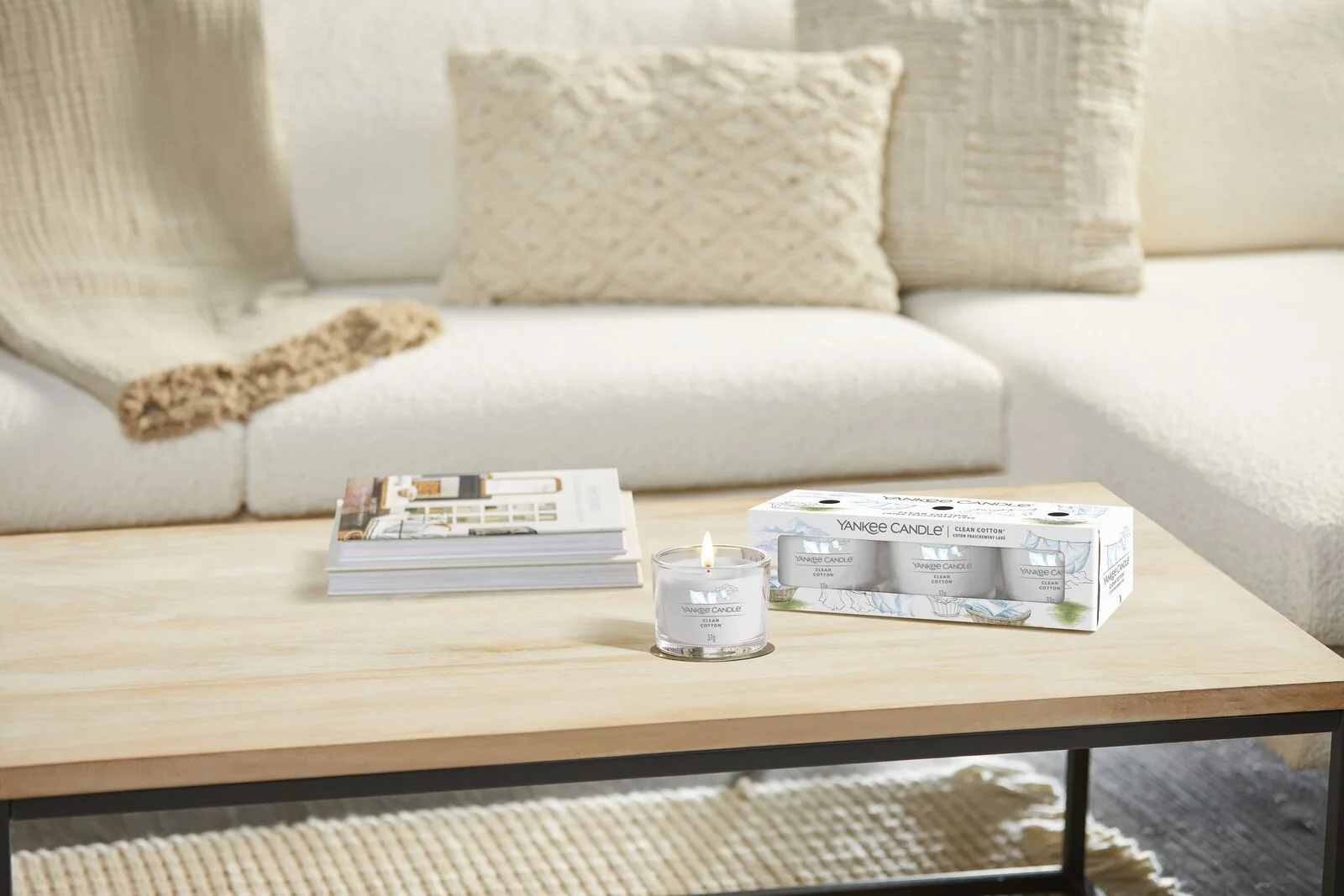 filled-votives_Set-2_Clean-Cotton Soft Blanket 37g Glasvotivkerze 3er Pack