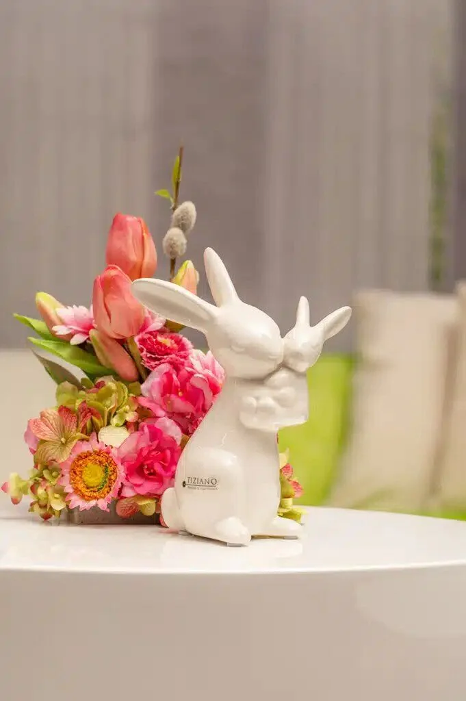 fabrio-mit-kind-einzel Hase Fabrio mit Kind creme 11cm