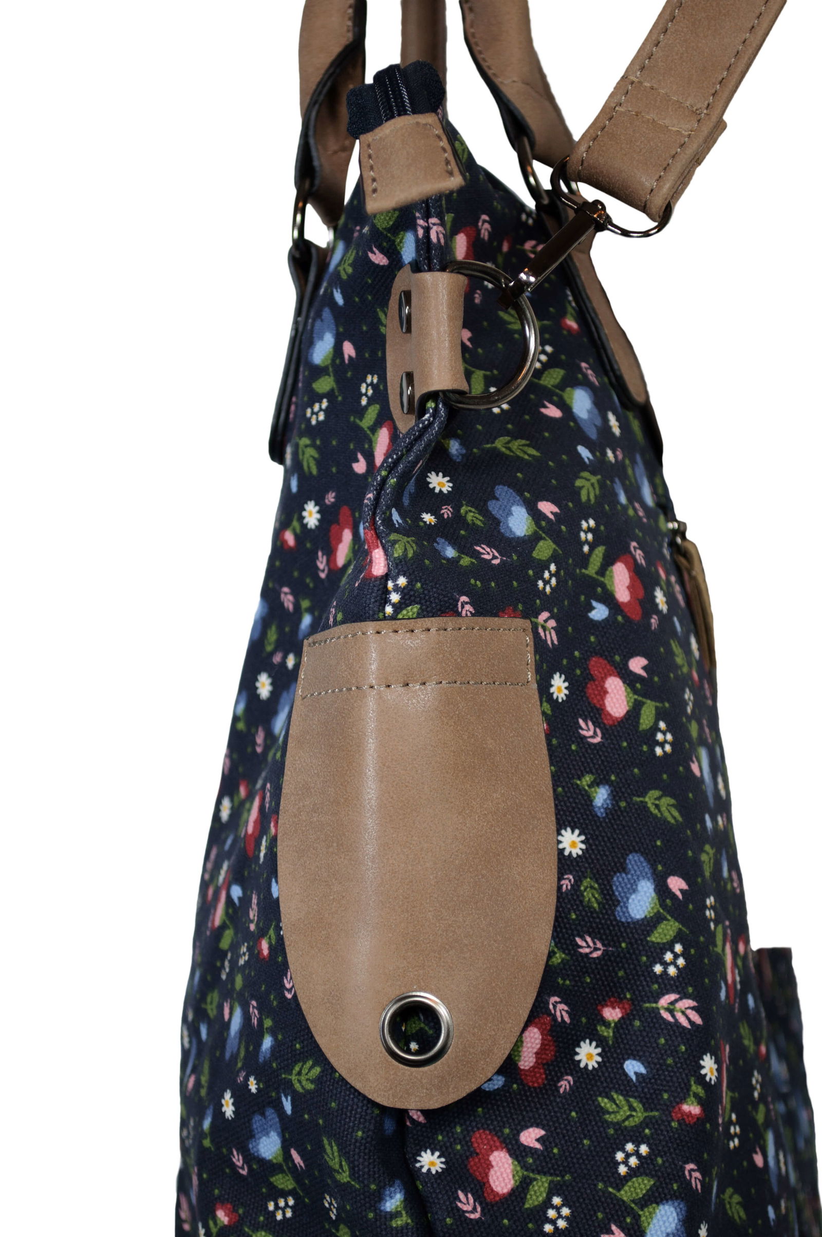 Shopping Bag Floral blau 201