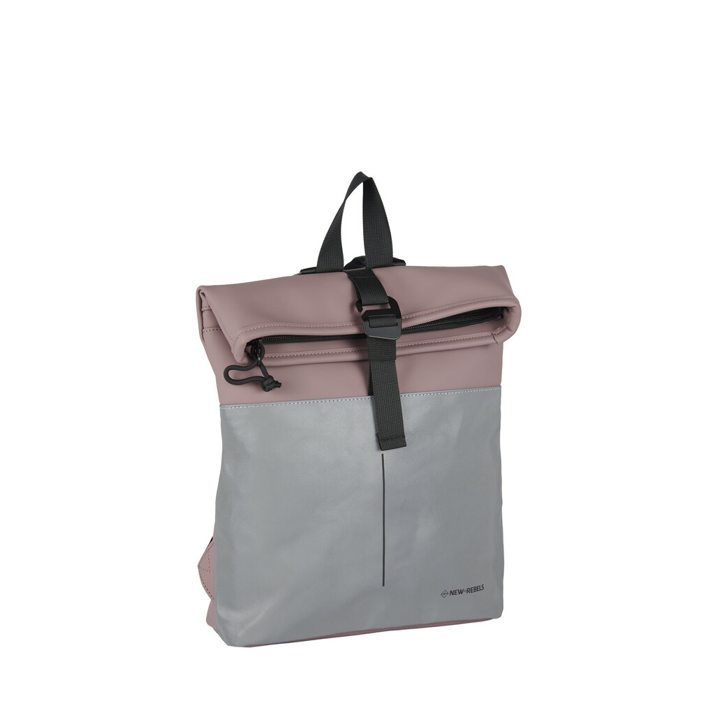 Bowie - Los Angeles Rolltop Rucksack lila