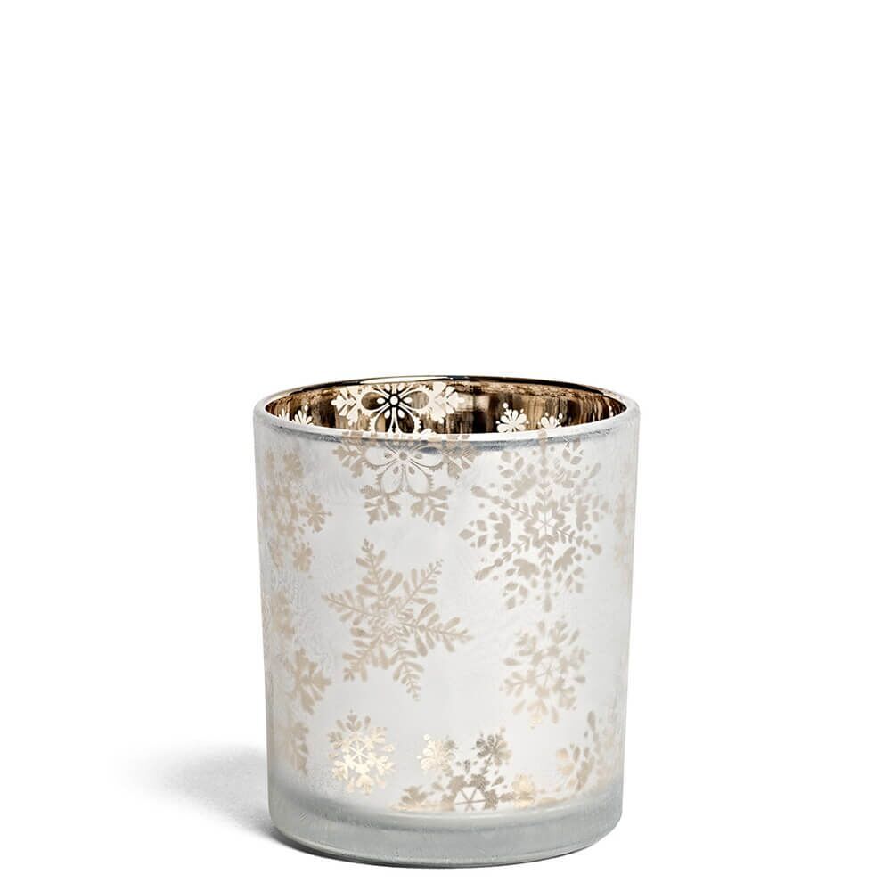 1629835E Snowflake Frost Votivkerzenhalter (groß)