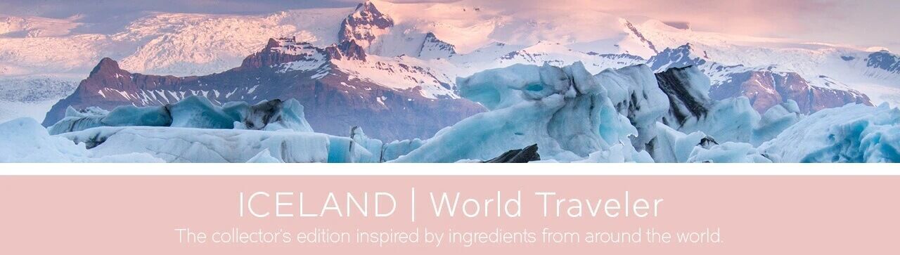 Iceland-Banner Frozen Waters "Iceland" 411g (3-Docht)