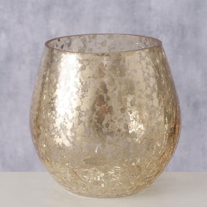 Windlicht Halma gold 13cm