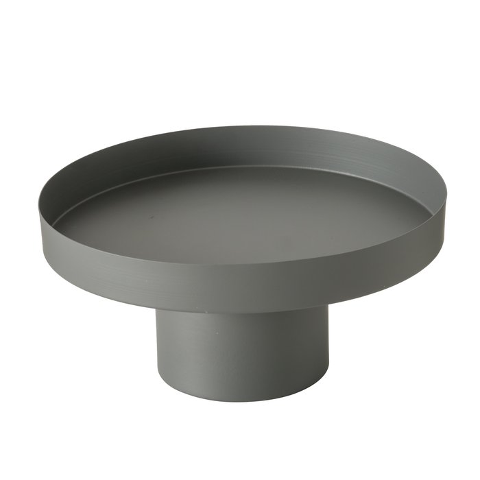 Deko Tablett Samona grau 25cm