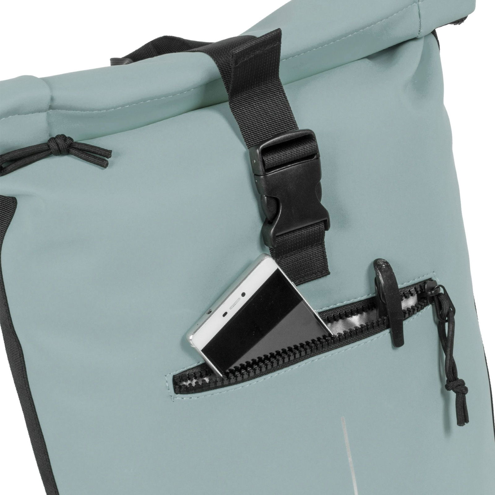 Mart - New York Rolltop Rucksack hellblau