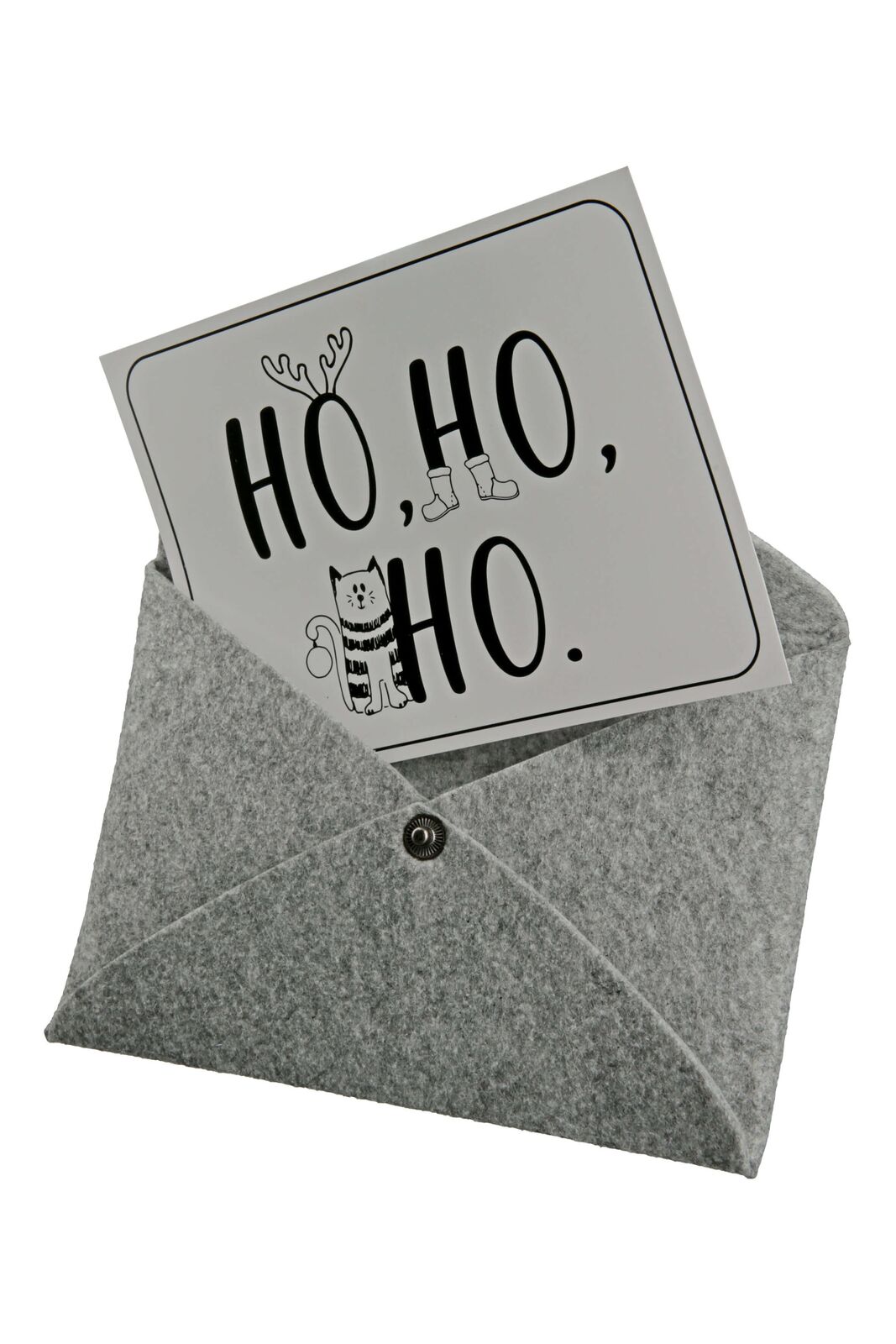 Geschenkkuvert Tannenbaummotiv Filz Postfach