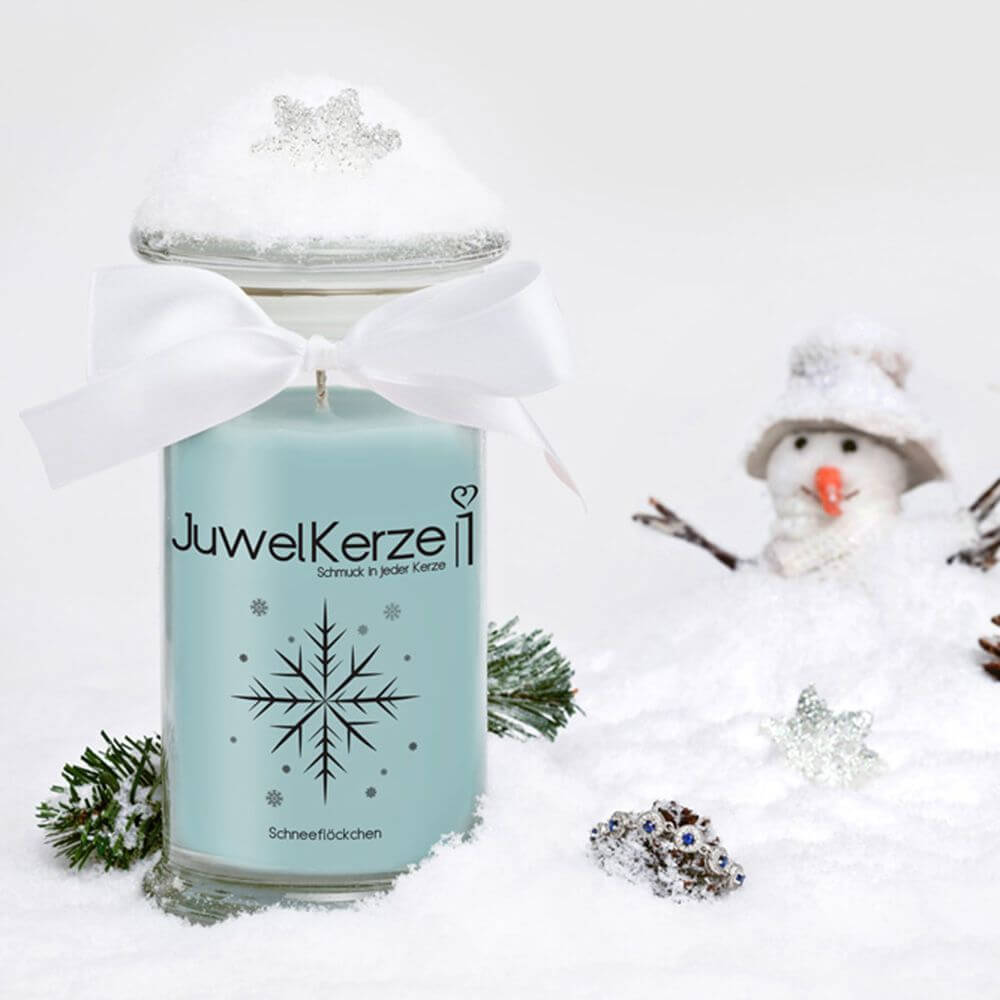 JuwelKerze Schneeflöckchen (Armband) 380g