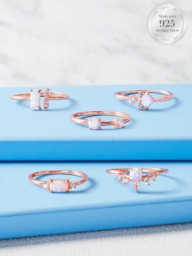 Opal Duftkerze (Ring)