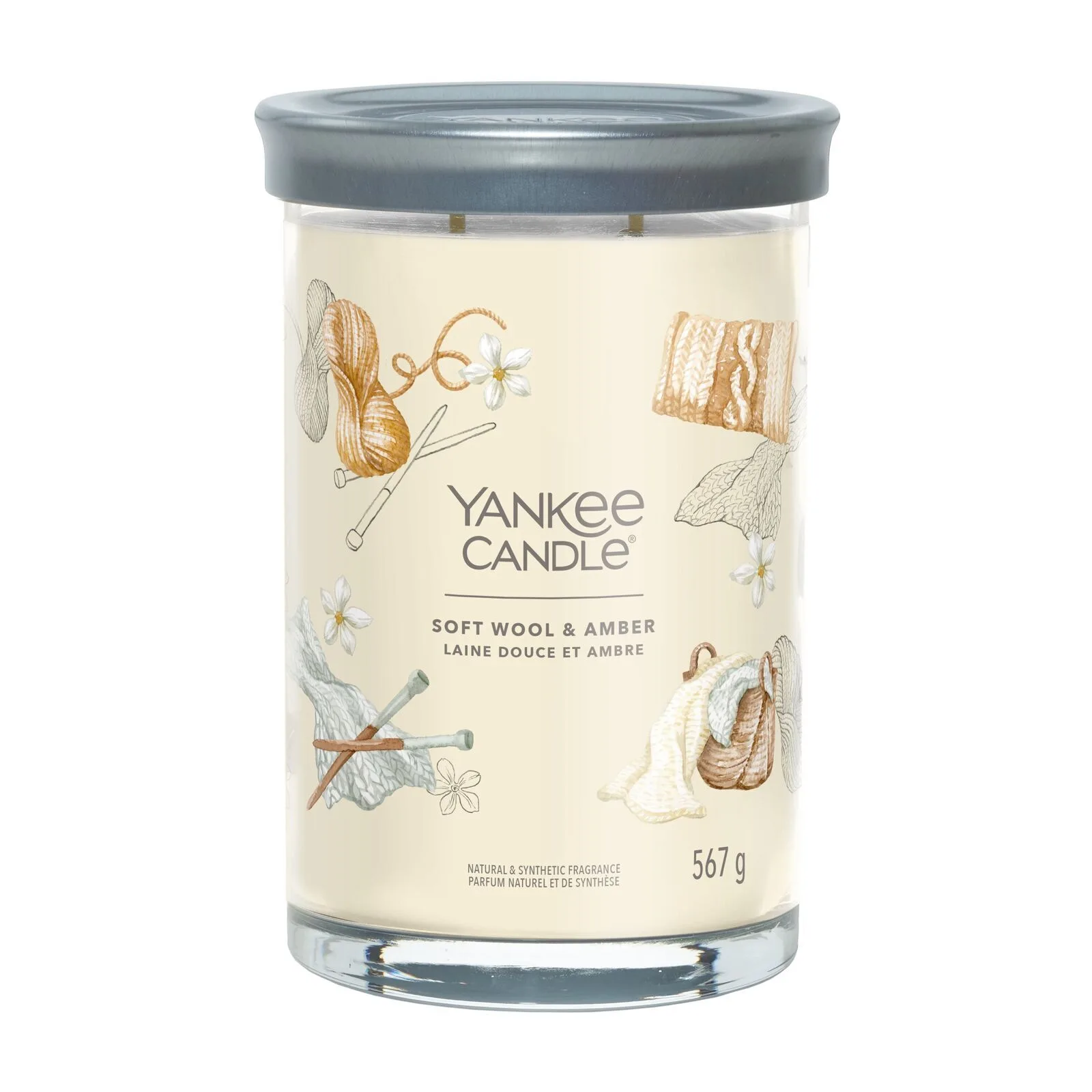 Soft-Wool-Amber_Large-Tumbler1 Soft Wool & Amber Signature Large Tumbler 567g 2-Docht