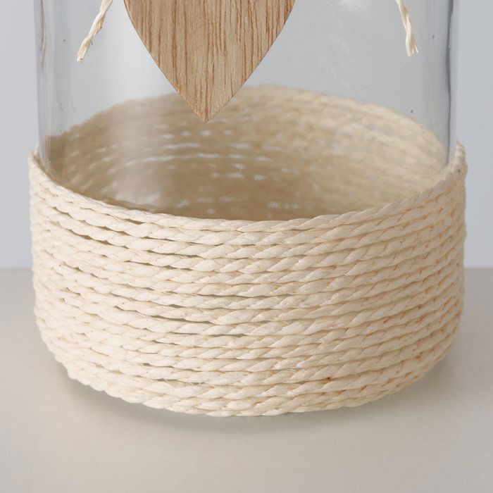 Windlicht Weavy Schmetterling 11cm