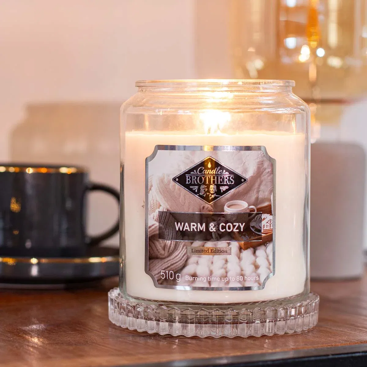 Warm & Cozy 510g Candle Brothers Duftkerze