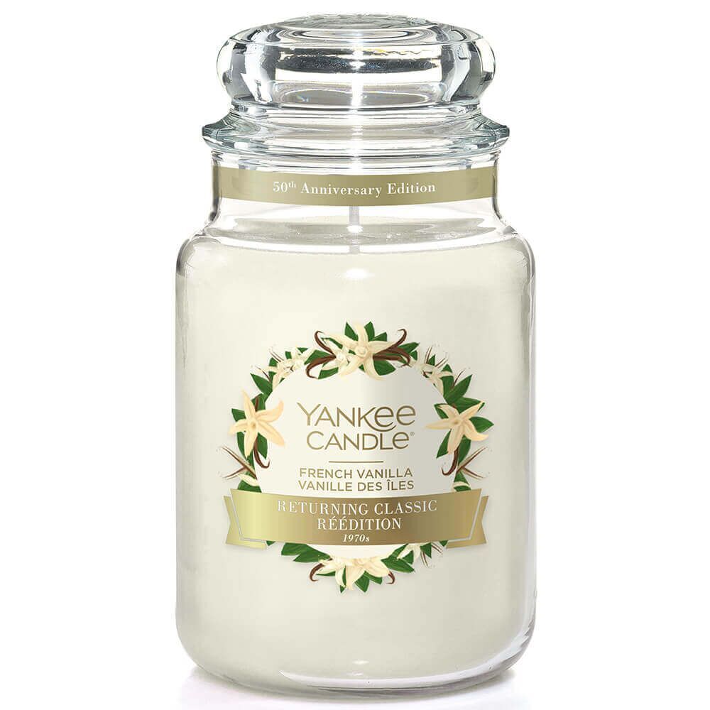 YC_Anniversary_FRENCH-VANILLA French Vanilla (1970`s) 623g von Yankee Candle