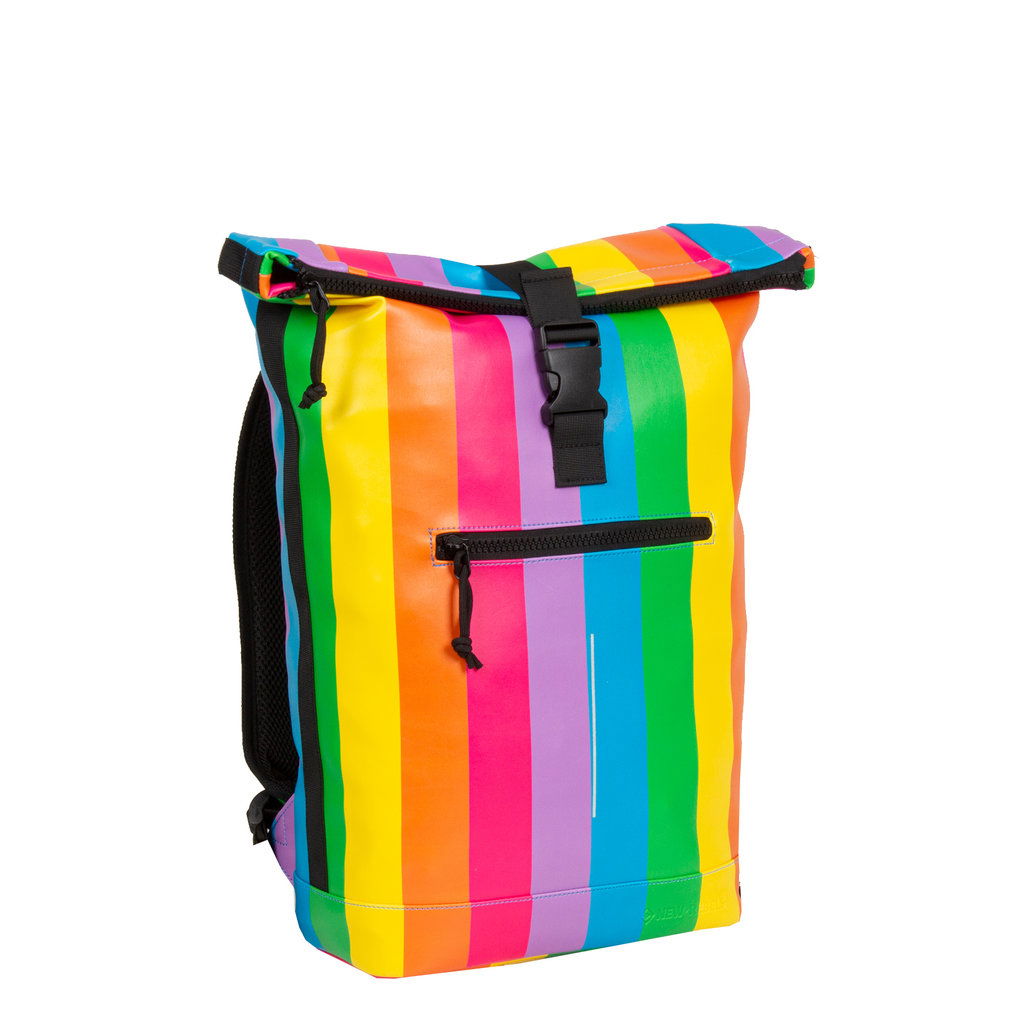 Mart - New York Rolltop Rucksack rainbow