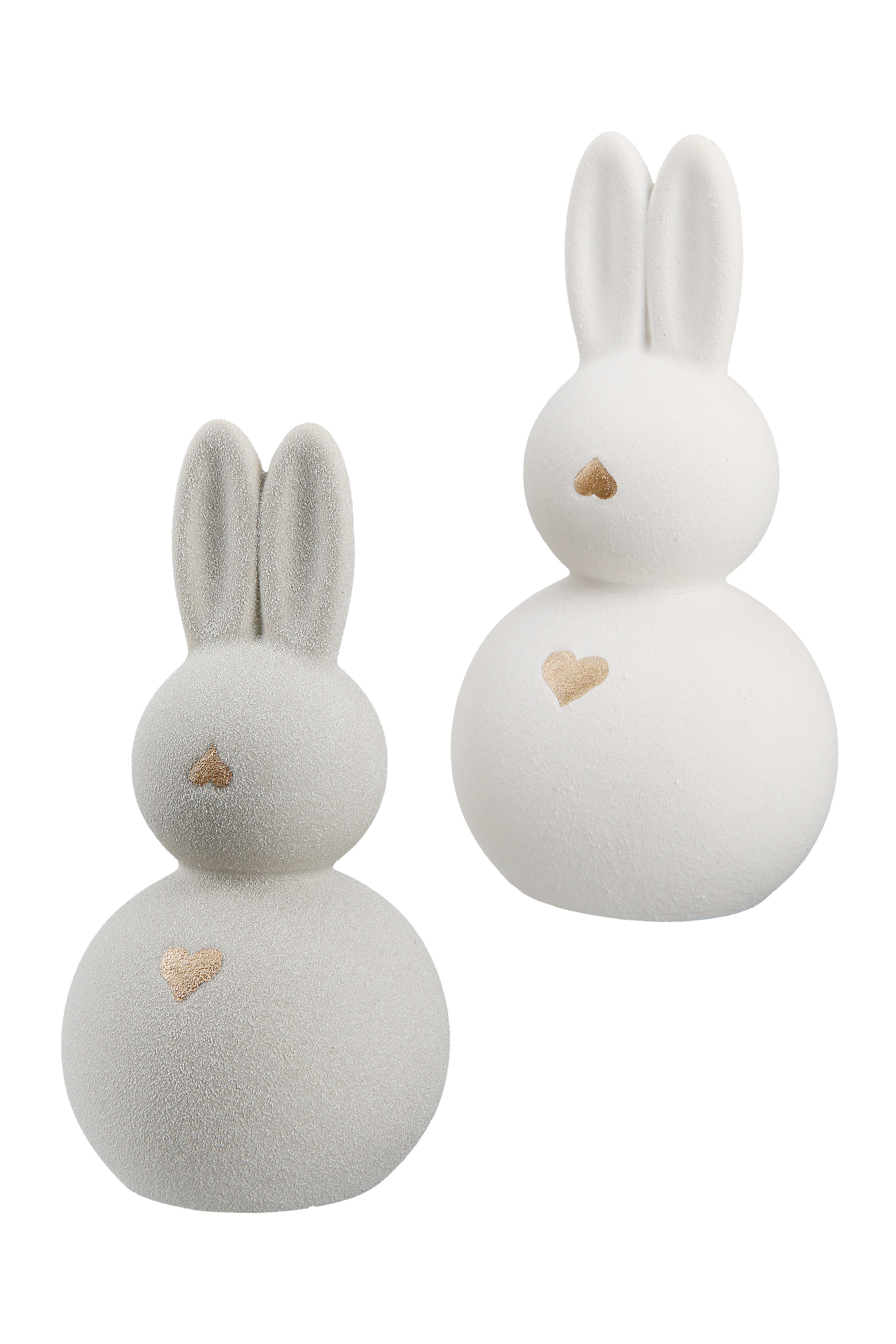 Dekofigur Hase Liebre Keramik grau 9cm Dekofigur Hase Liebre Keramik grau 9cm