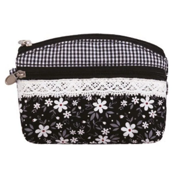 2022-266-060 Patchwork Mini-Kosmetiktasche 060 black