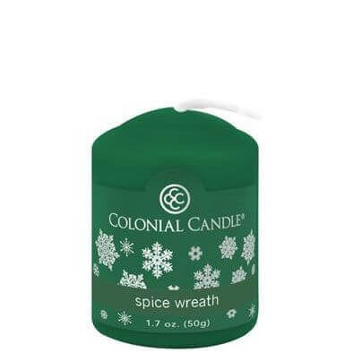 Colonial Candle Spice Wreath Votivkerze 50g