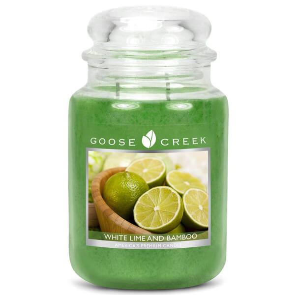 Goose Creek Candle White Lime & Bamboo 680g