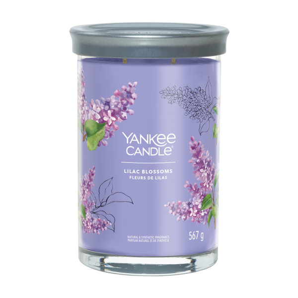 Lilac Blossoms Signature Large Tumbler 567g 2-Docht