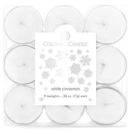 Colonial Candle White Cinnamon 9 St 
