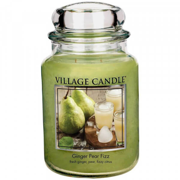 Village Candle Ginger Pear Fizz 645g