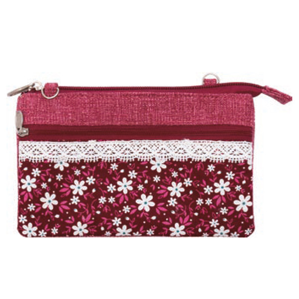 Patchwork Multifunktions-Tasche 074 berry