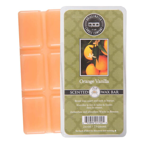 Orange Vanilla Wax Bar 73g - Bridgewater