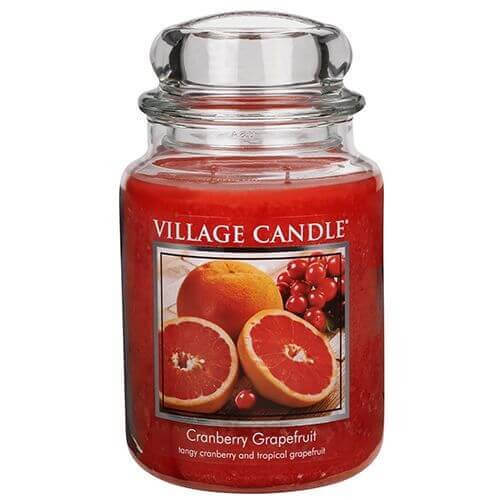 Village Candle Cranberry Grapefruit 645g