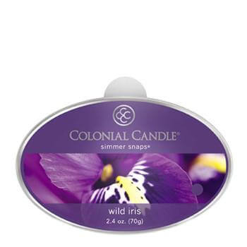 Colonial Candle Wild Iris Simmer Snaps 70g