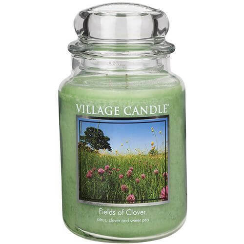 Village Candle Fields of Clover 645g