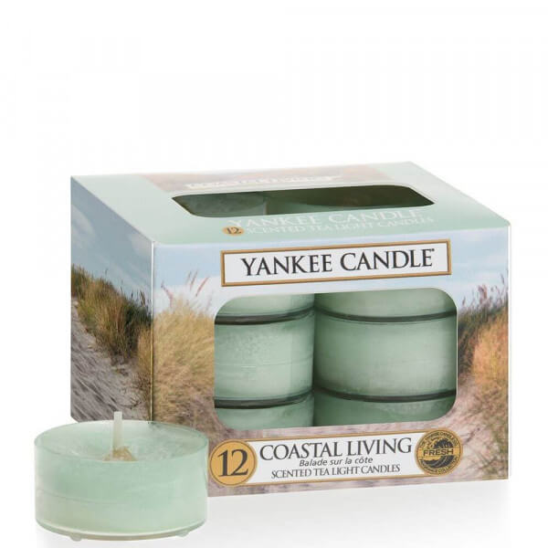 Yankee Candle Coastal Living 12St Teelichte