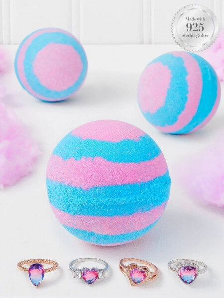 Cotton Candy Badebombe (Ring)