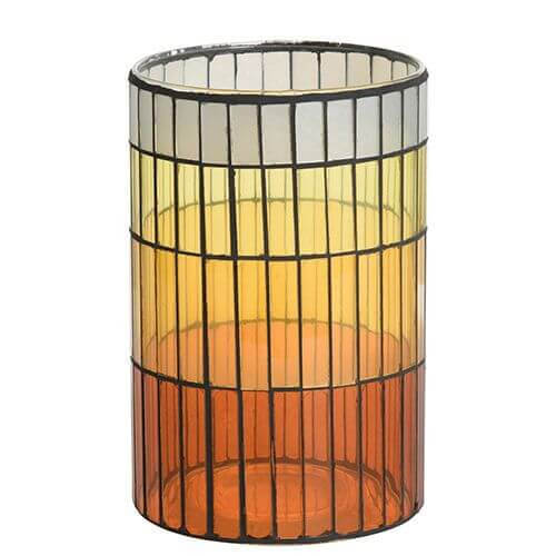 Warm Summer Night Mosaic Jar Holder