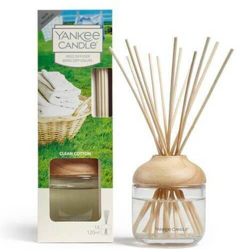 New Reed Diffuser Clean Cotton von Yankee Candle