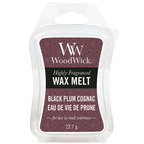 Black Plum Cognac Wax Melt 22,7g von Woodwick