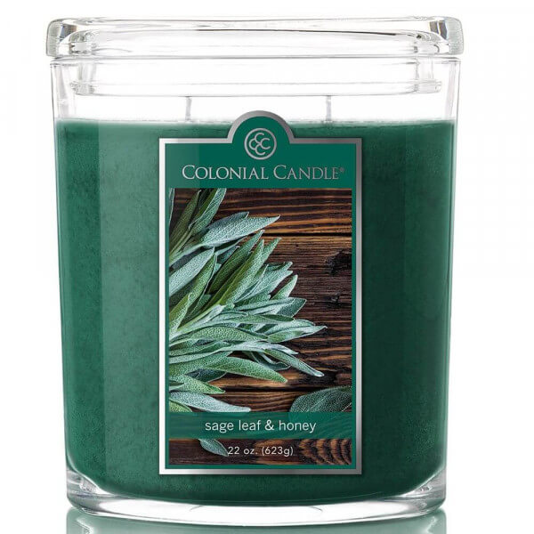 Colonial Candle - Sage Leaf & Honey 623g