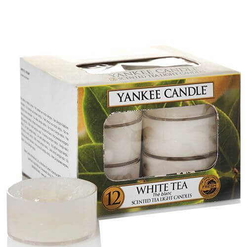 Yankee Candle White Tea 12St Teelichte