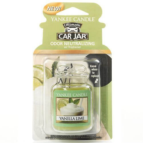 Yankee Candle -Car Jar Ultimate Vanilla Lime