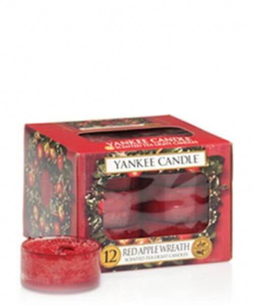 Yankee Candle Teelichte Red Apple Wreath