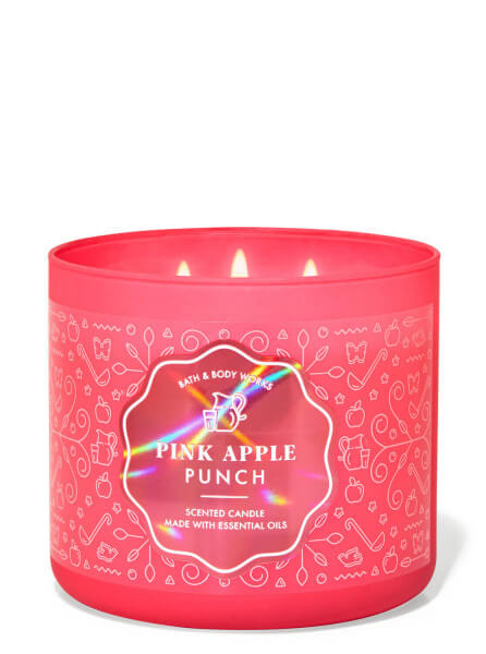 3-Docht Kerze - Pink Apple Punch - 411g