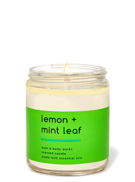 1-Docht Kerze - Lemon Mint Leaf- 198g
